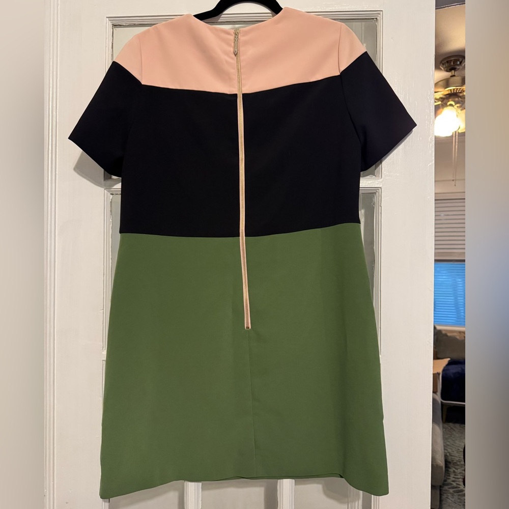 Ted Baker Colorblock Pattern Mini Dress - Picture 3 of 8